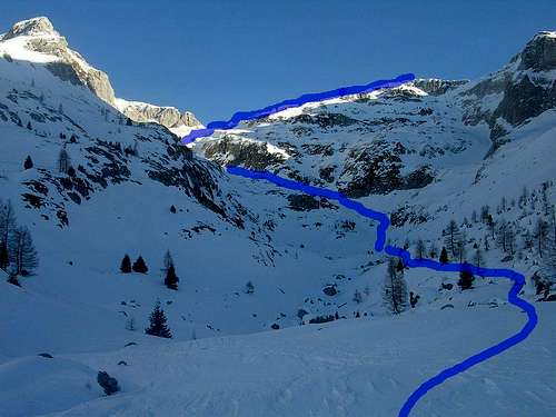 Cima Lastè Ski Route – Alpago