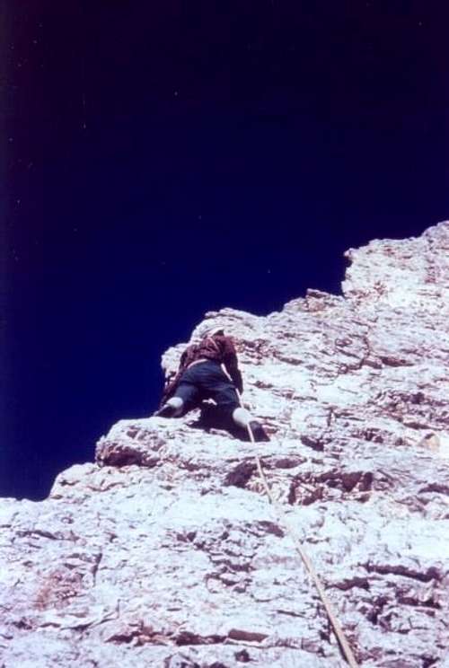 14 October 1968 - Climbing on...