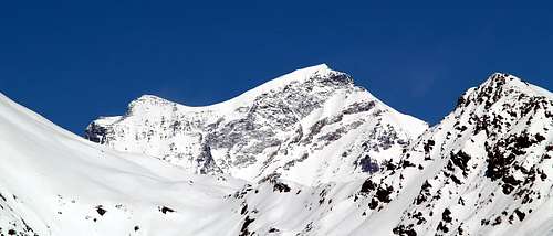 Il Grand Combin (4314 m.) versante sud