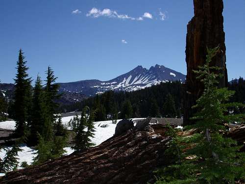 Broken Top from South Sister Trail
