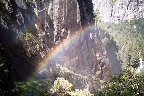 Rainbow by Vernal Falls
