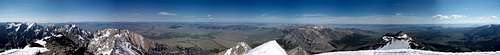 Borah Peak Summit Panorama