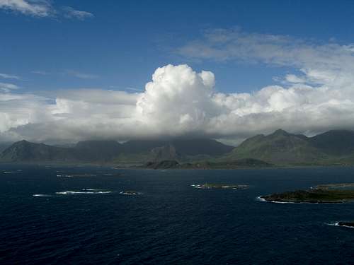 Clouds over Lofoten