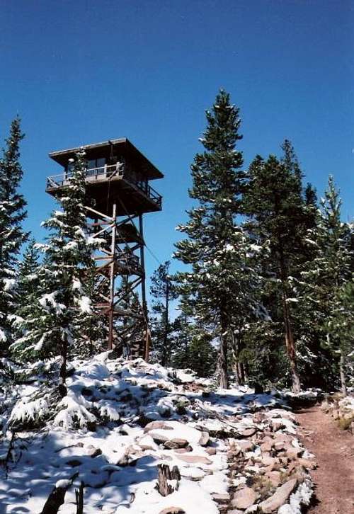 Spruce Mountain Lookout Tower