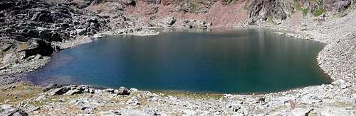 Il lago di Lussert Superiore (2920 m)