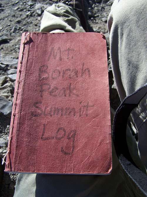 Borah Summit Register