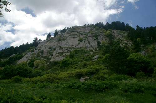 Monte Campanito east face