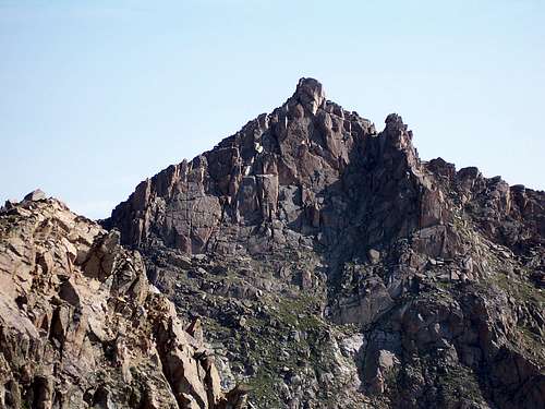 Close up of the East Summit