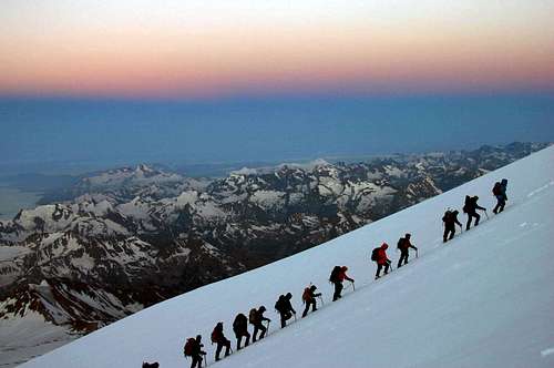 Sunrise Mt Elbrus
