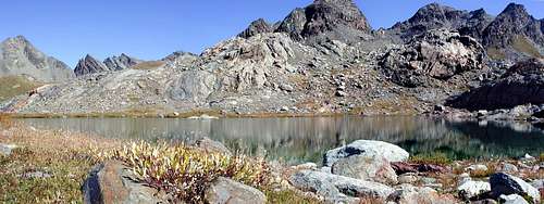 Il Lago Verde superiore del Rutor