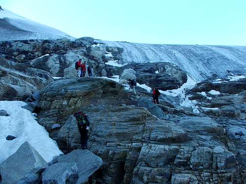 Gran Paradiso glacier route