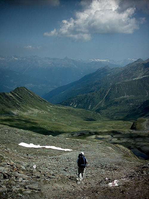 Descending Hochkreuz