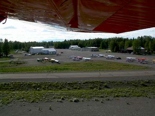Talkeetna view from the plane