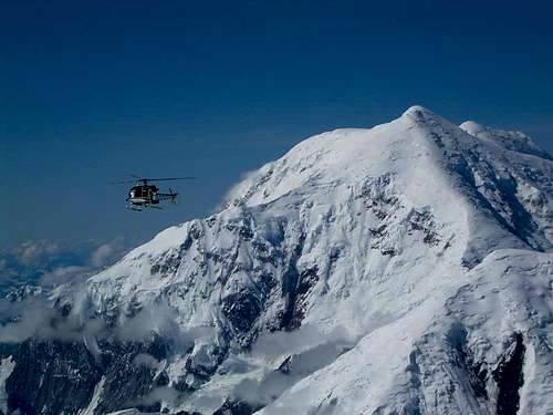 Mount Foraker and the Denali Lama