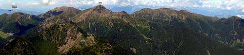 Monte Ziolera: panorama NW
