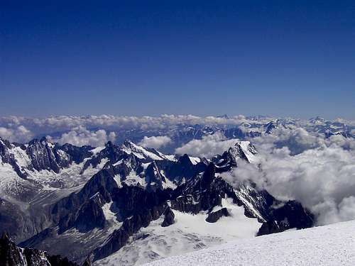 Mont Blanc traverse