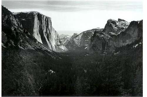 Yosemite Valley on the...
