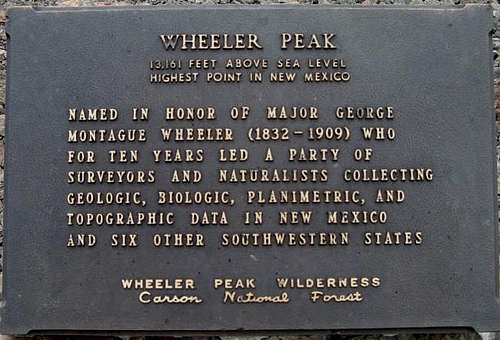 Wheeler Peak: Bull-of-the-Woods Trail