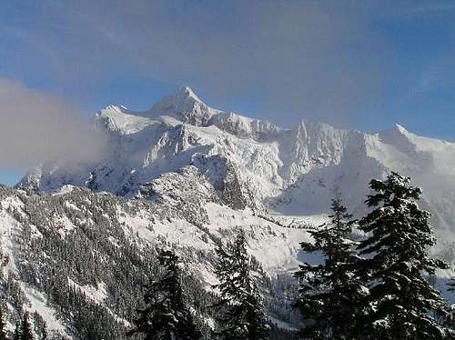 Mount Shuksan Winter Wonderland