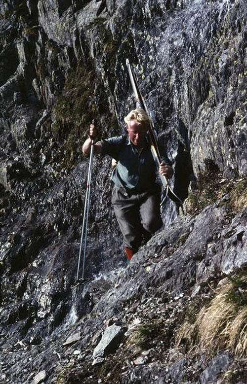 Steinhaushorn: ascent from...