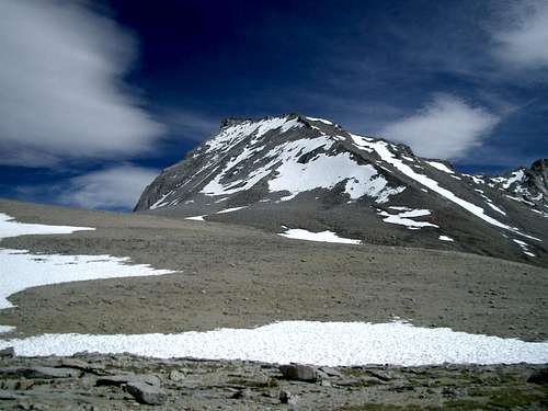 Mt. Tyndall from Shepherd's Pass