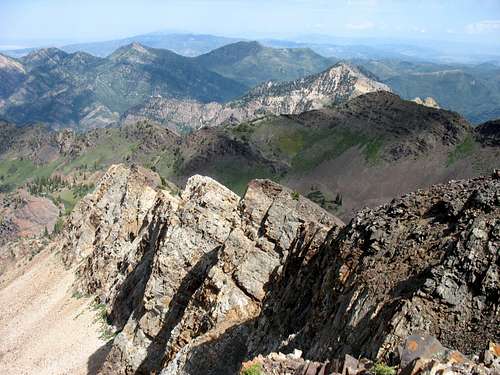Ridge north of Monte Cristo
