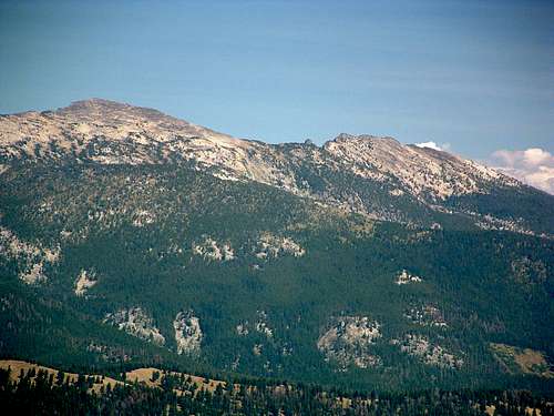 Boulder Peak from Castle Rock