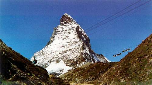 Matterhorn east face