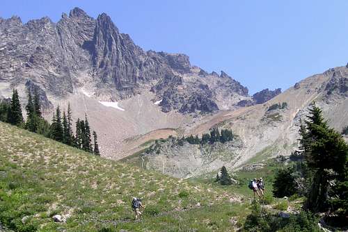 Cispus Basin and West Route of Goat Rocks