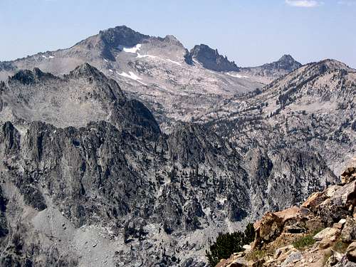 Looking at Snowyside Peak