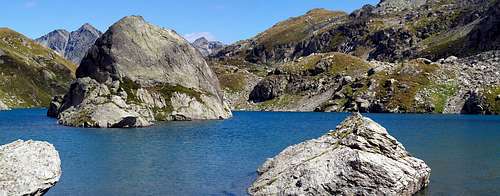 Il secondo lago di Bella Comba (2374 m)