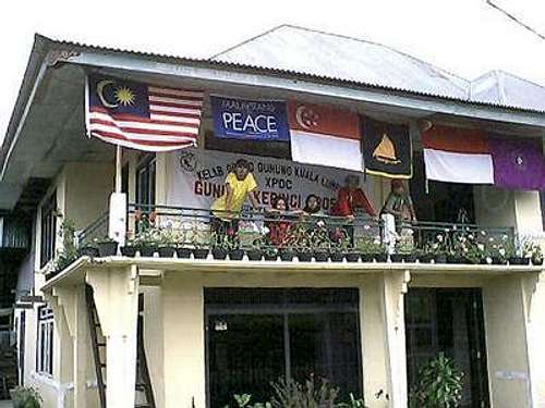 ASEAN flags waving proudly at...