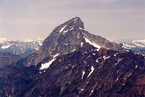 Sloan Peak as seen from Foggy...