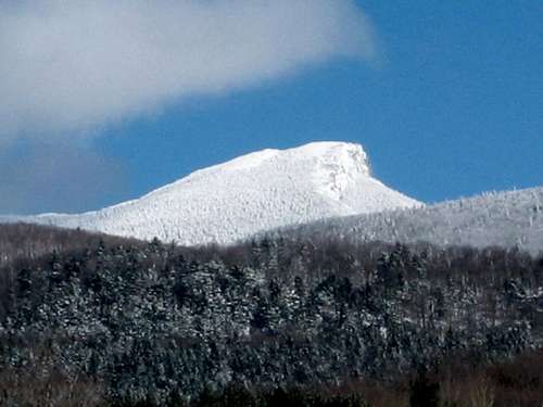 Camels Hump Summit from the West