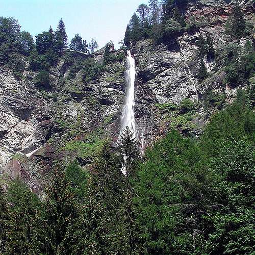 Pianazzo waterfall