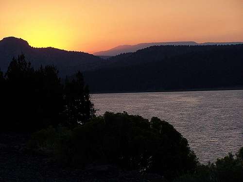 Lookout Mountain at sunrise