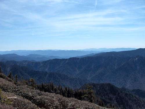 View from LeConte