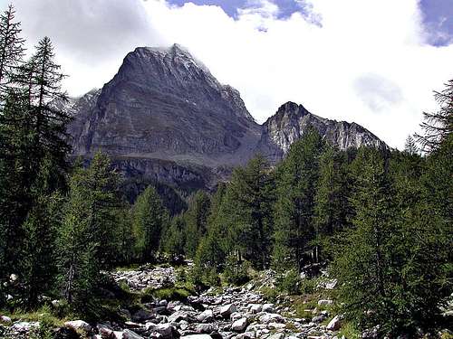 Monte Leone from Alpe Veglia