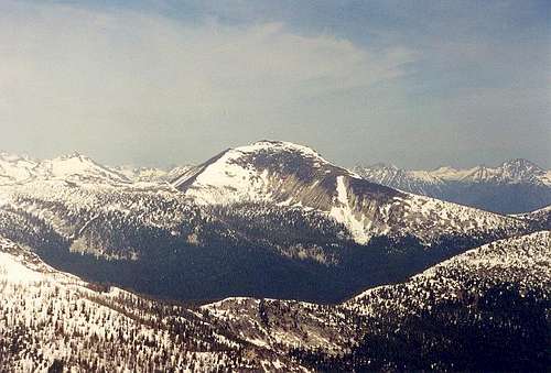 A view of Oval Peak from Mt....