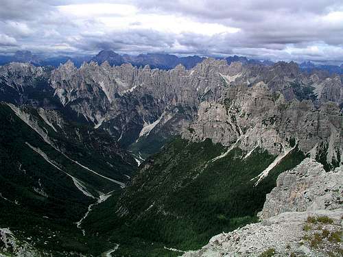The Upper Valleys Of Val Cimoliana