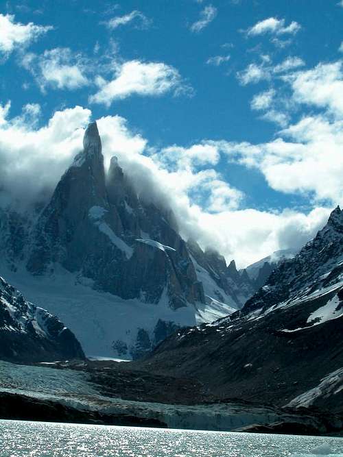 Spire-shaped Mountains