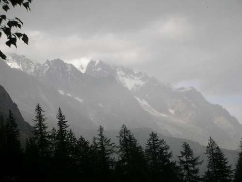 How a Storm Comes to Mt. Blanc