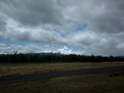Looking at Mt. Hood from the...