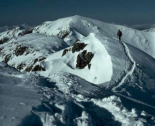 The ridge in excellent winter...