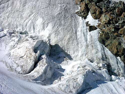 Il ghiacciaio di Verra