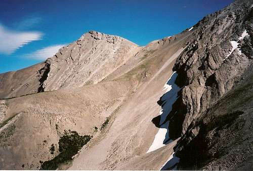 East Ridge and North Slopes