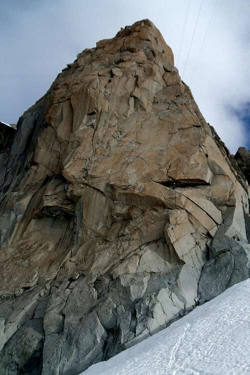 The South Face of the Aiguille du Midi