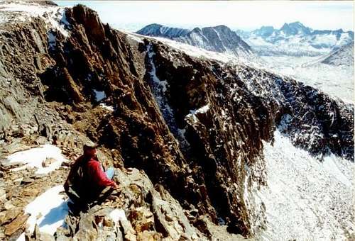 On west ridge of Kuna Peak...