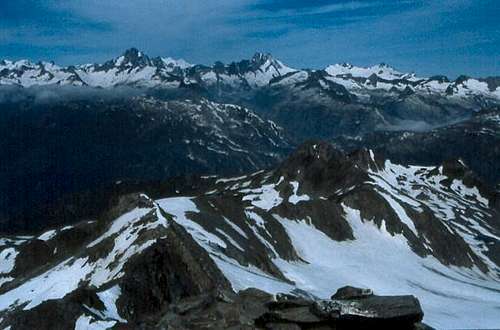 Summit panorama. Bernese...