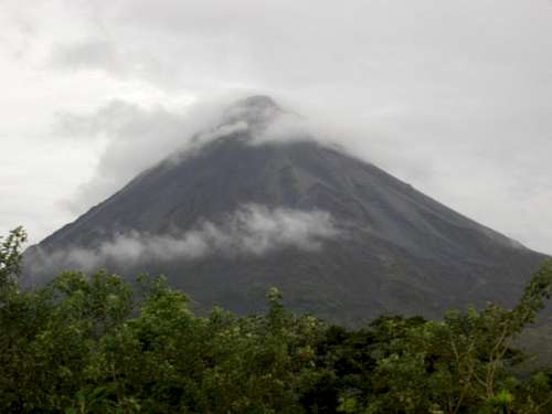 arenal in the day time